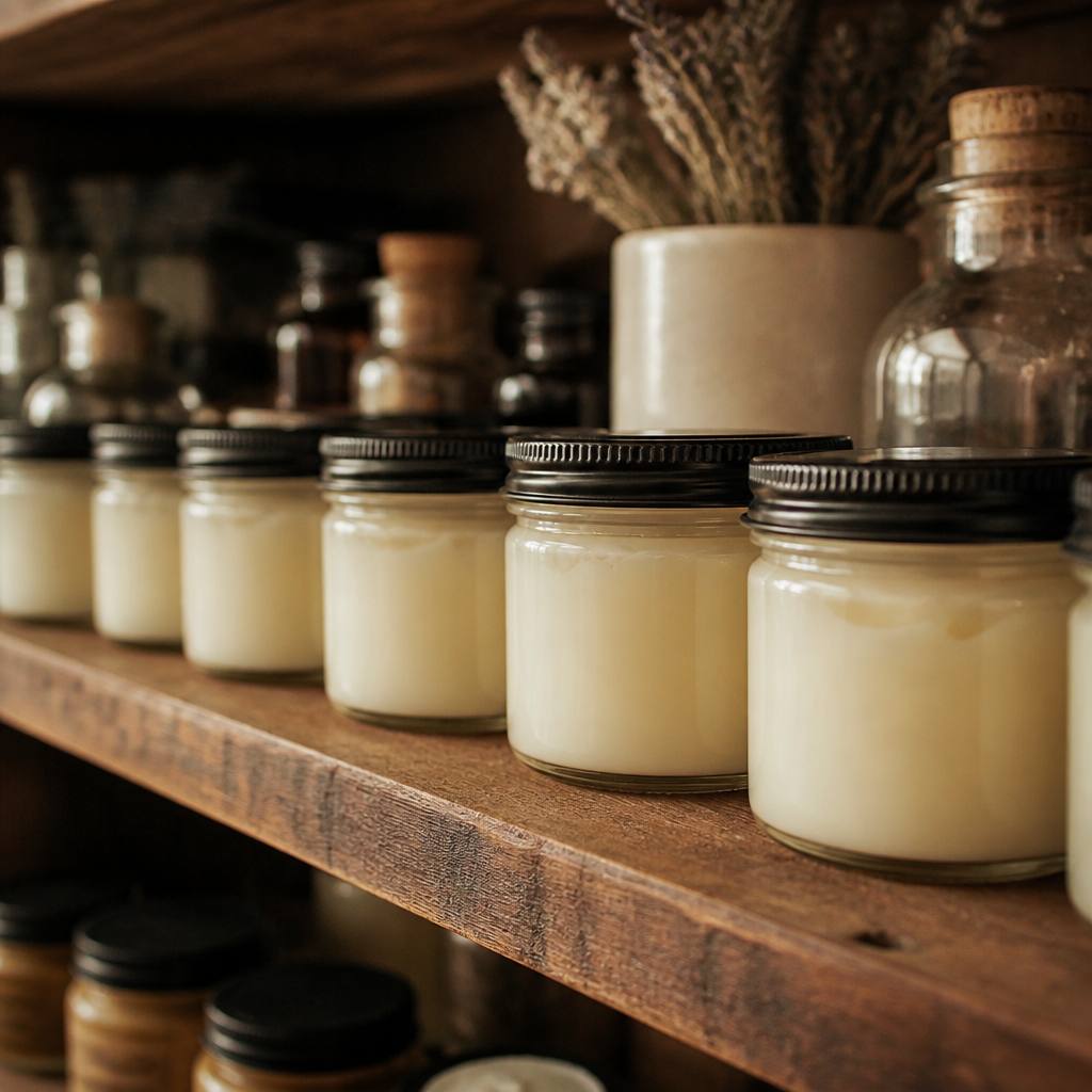 Tallow Cream jars
